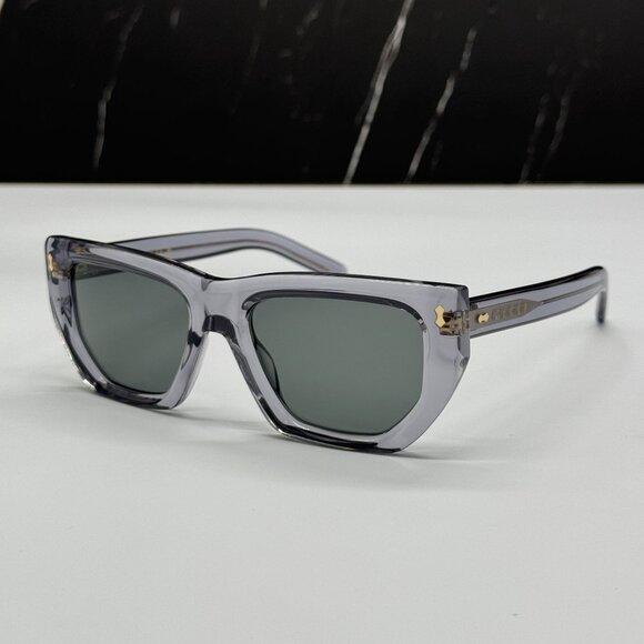 NEW GUCCI SUNGLASSES GG1520S 004 GRAY EYEWEAR - Picture 5 of 14